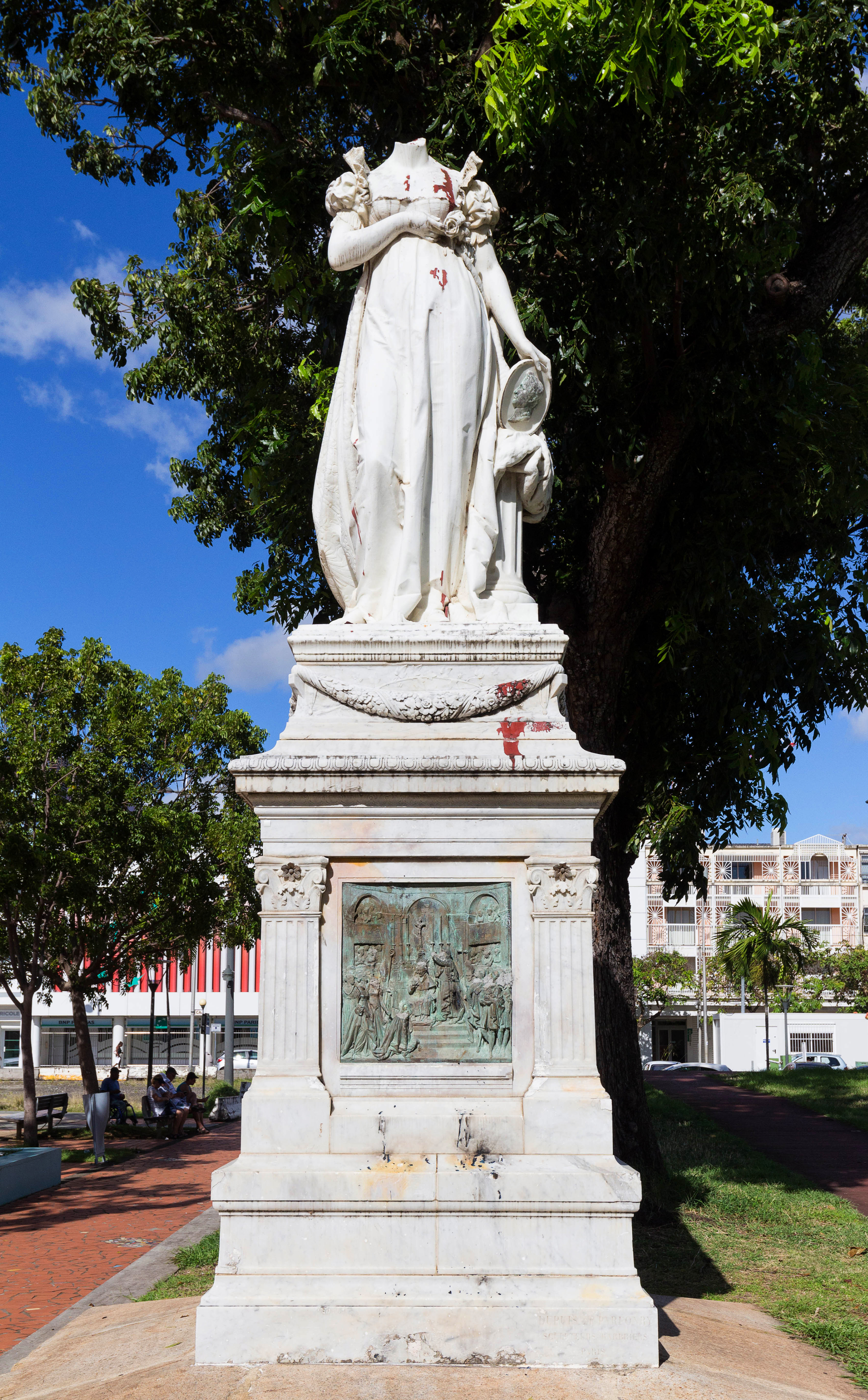 Empress Josephine Statue in Martinique